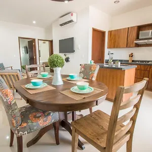  Apartment Acogedor Departamento Boho Cerca De La Playa Mexico
